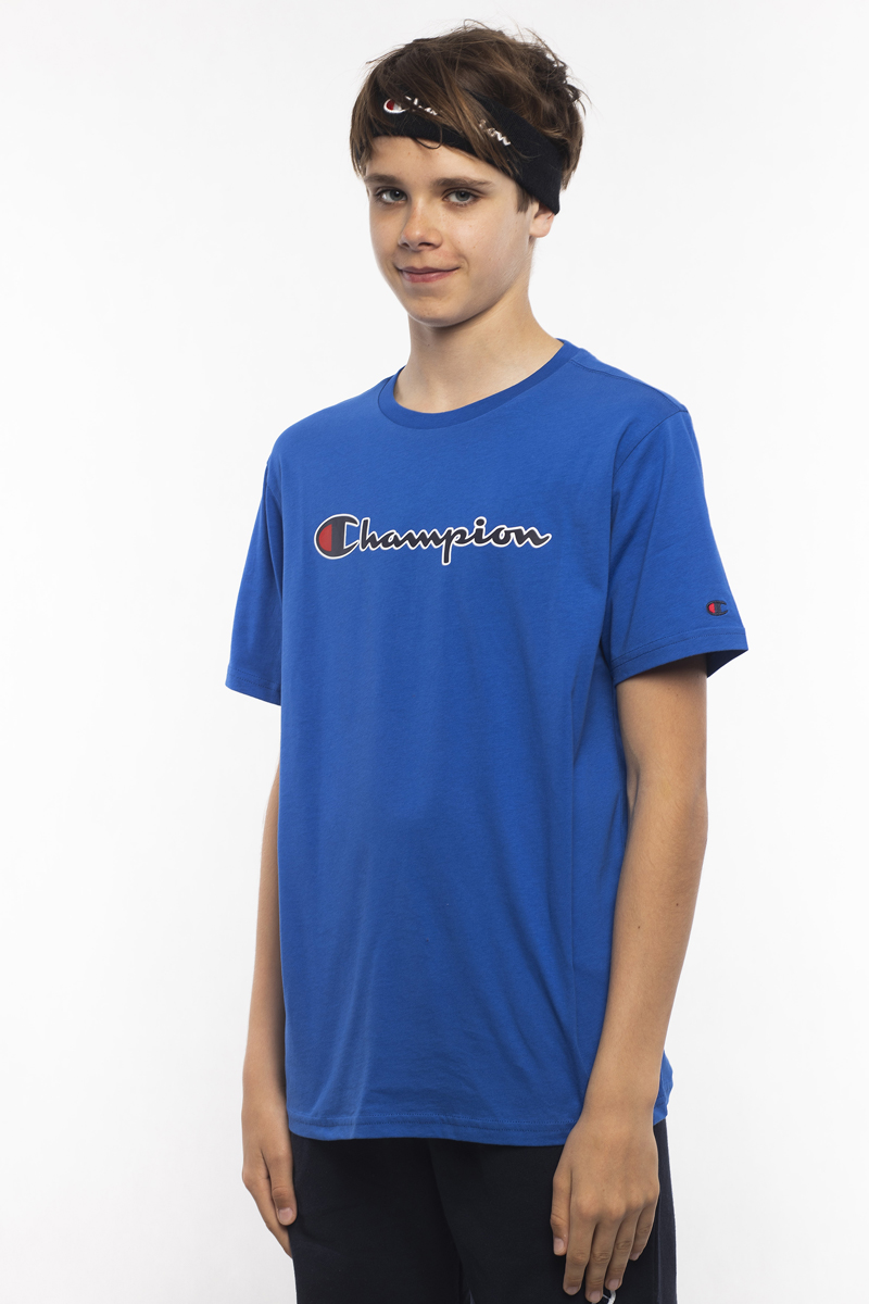 Koszulka dziecięca Champion – Light Cotton Jersey – Niebieski – T I M E ...